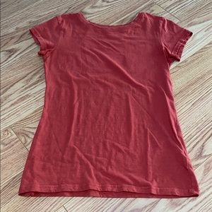 Basic Burnt Red Tee